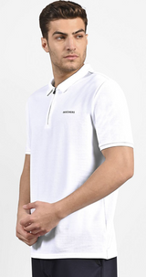 CONTRAST TIPPING POLO (TP0040ID-WHT)
