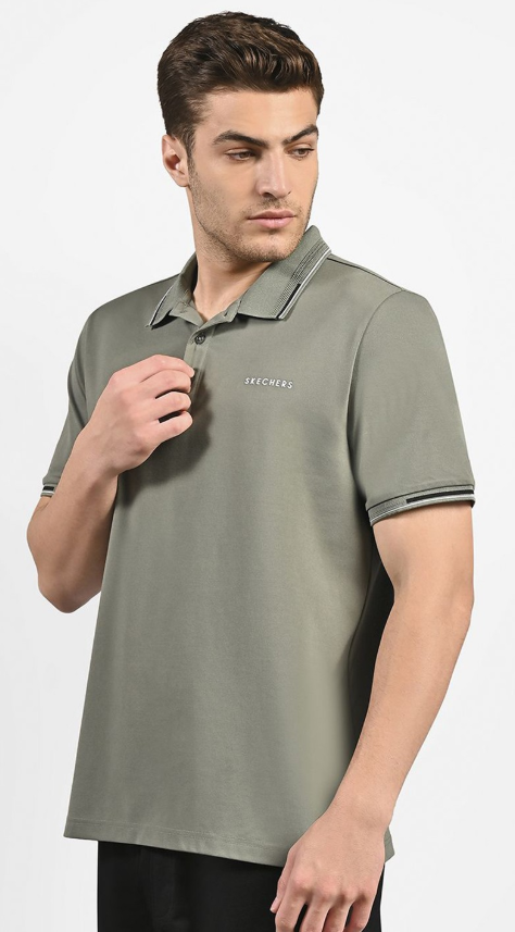 MENS TIPPING POLO (TP0047ID-BGRN)