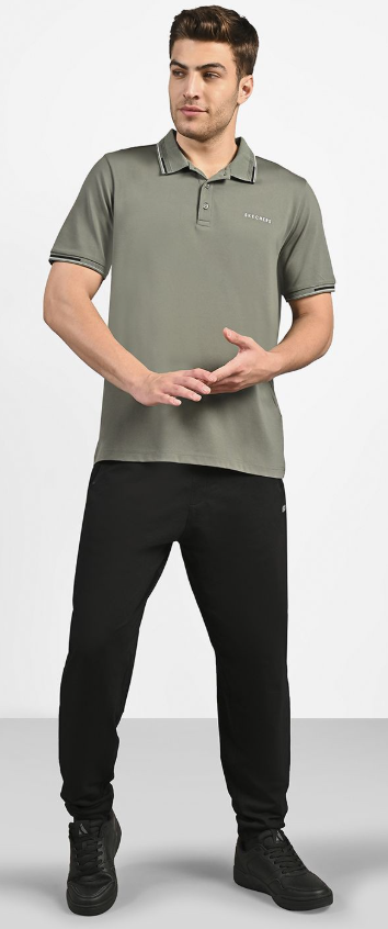 MENS TIPPING POLO (TP0047ID-BGRN)
