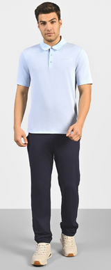 GODRI PREMIER STRIPE POLO (TP11A-NTLB)
