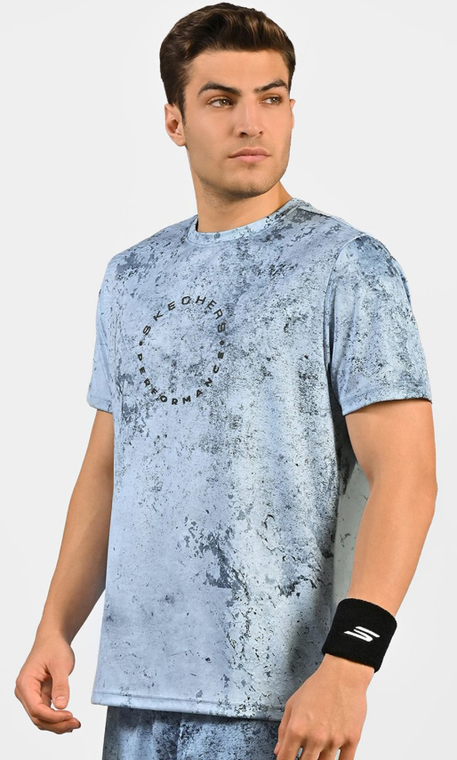 AOP CHEST PRINT PERFORMANCE T (TS0114ID-CCLB)