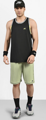 CUT AND SEW PERFORMANCE TANK (TT0011ID-BLK)