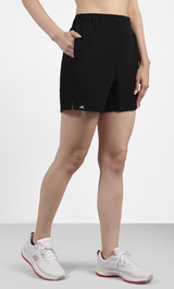 TOWEL LOOP WAISTBAND SHORTS (SH0019ID-BLK)