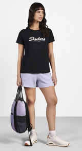 FLOWER DOODLE BRANDING TEE (TS0093ID-BLK)