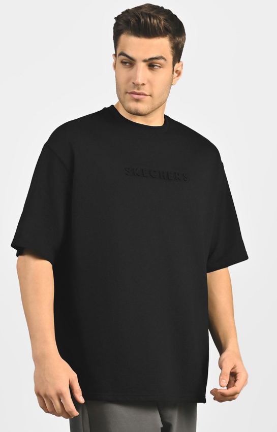 EMBOSSED LOGO T-SHIRT (TS0144ID-BCBL)