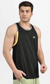 CUT AND SEW PERFORMANCE TANK (TT0011ID-BLK)