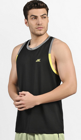 CUT AND SEW PERFORMANCE TANK (TT0011ID-BLK)