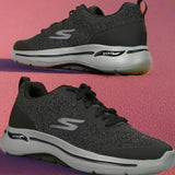 SKECHERS GO WALK ARCH FIT - O Walking Shoes For Men  (Black) (216184-BLK)